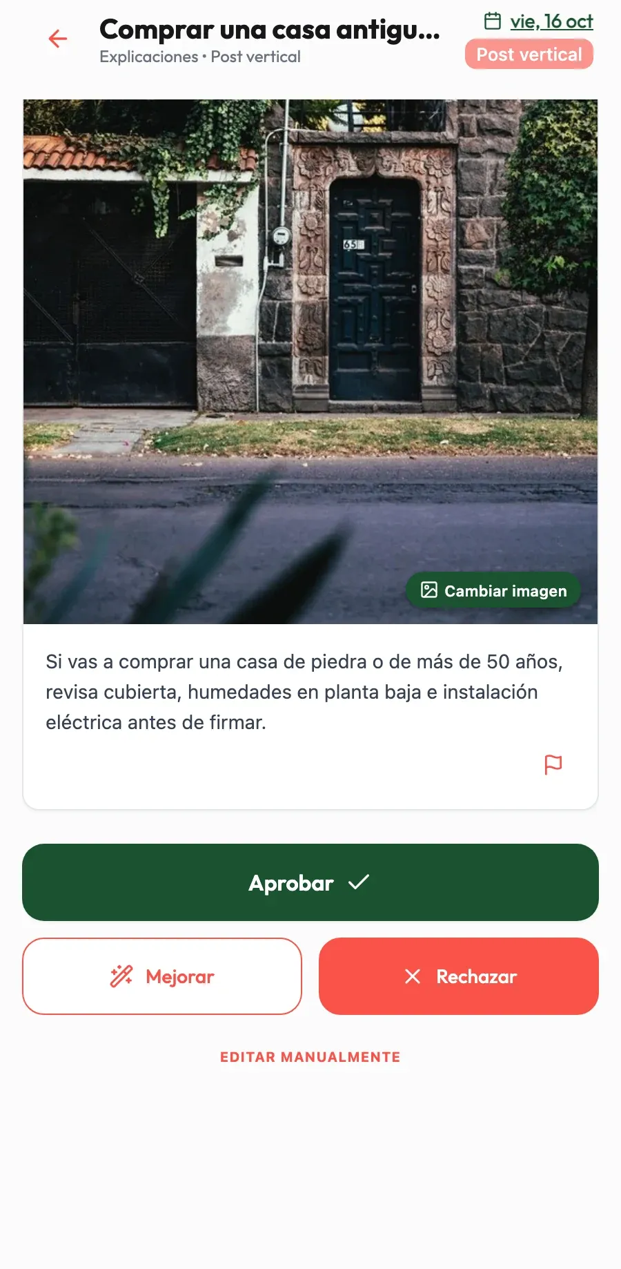 Textos sin tecnicismos. Explica una licencia o un antes y después como lo harías con un cliente.