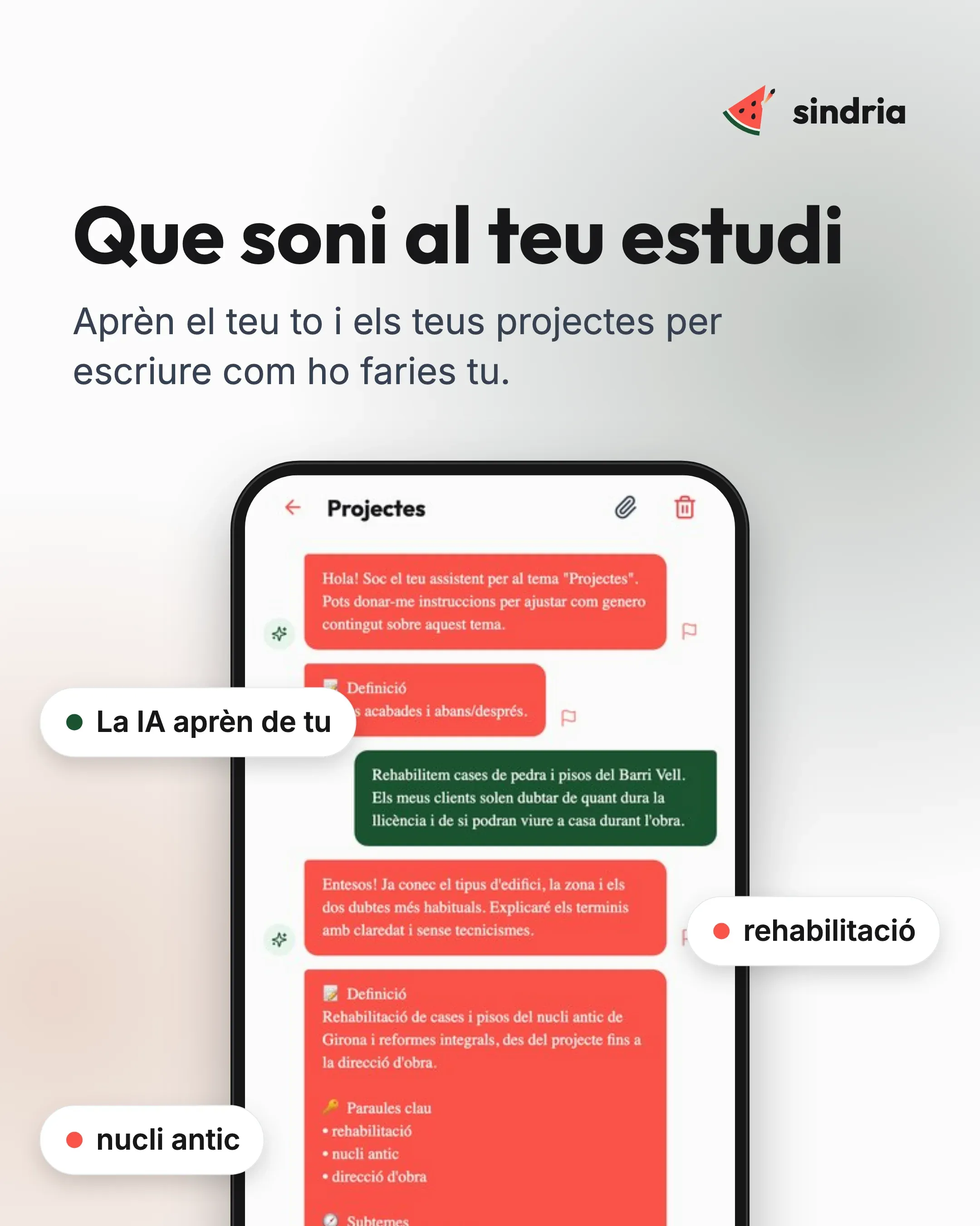 Estudis d'arquitectura: La teva pròpia veu