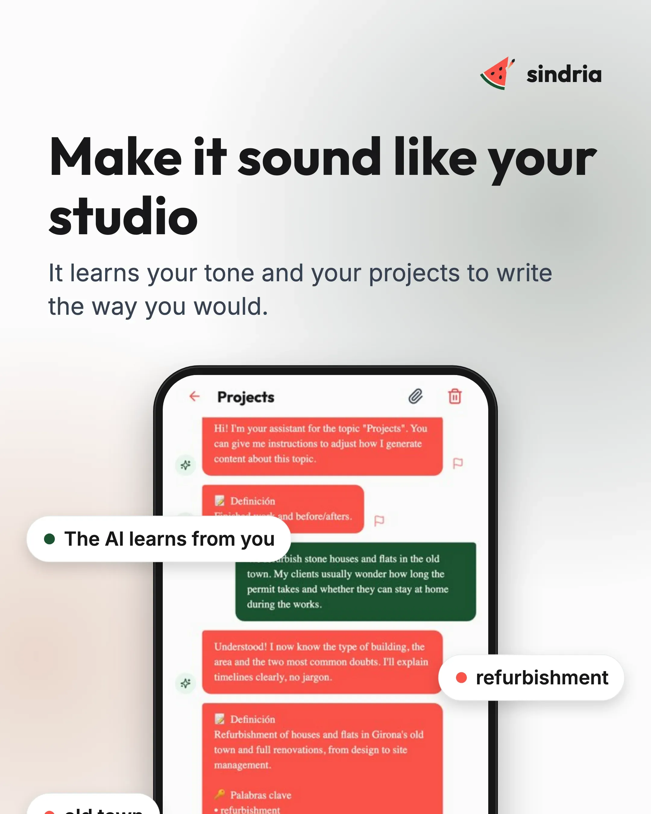 Architecture studios: Your own voice