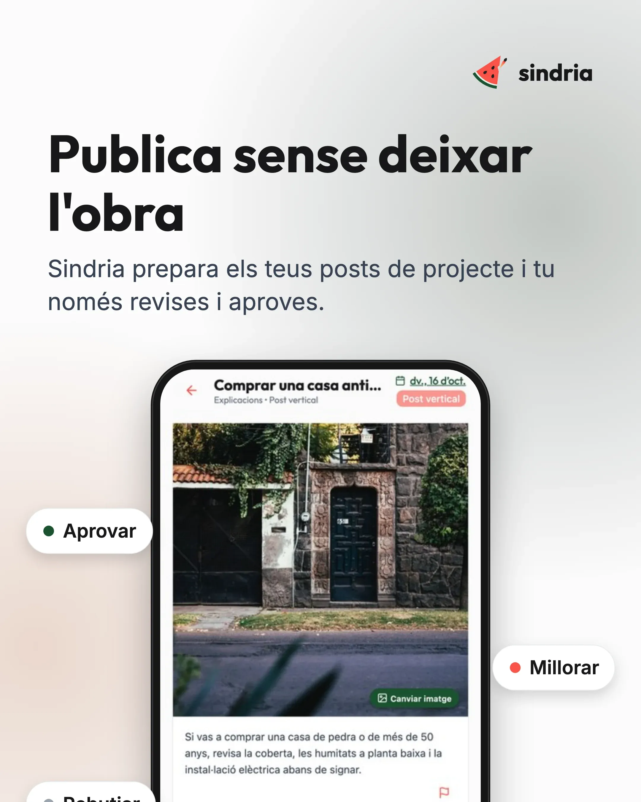 Estudis d'arquitectura: Què pot fer Sindria pel teu estudi d'arquitectura?