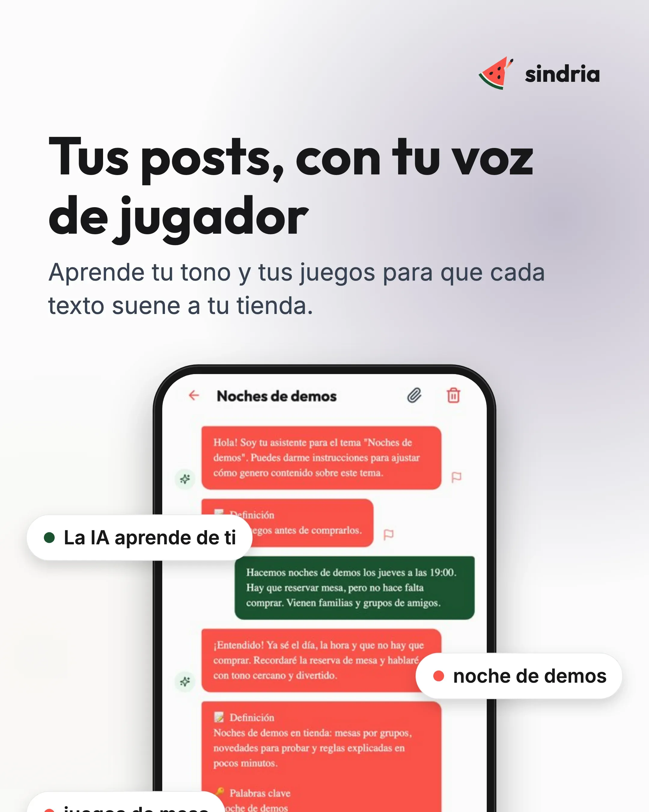 Tiendas de juegos de mesa y rol: Tu propia voz