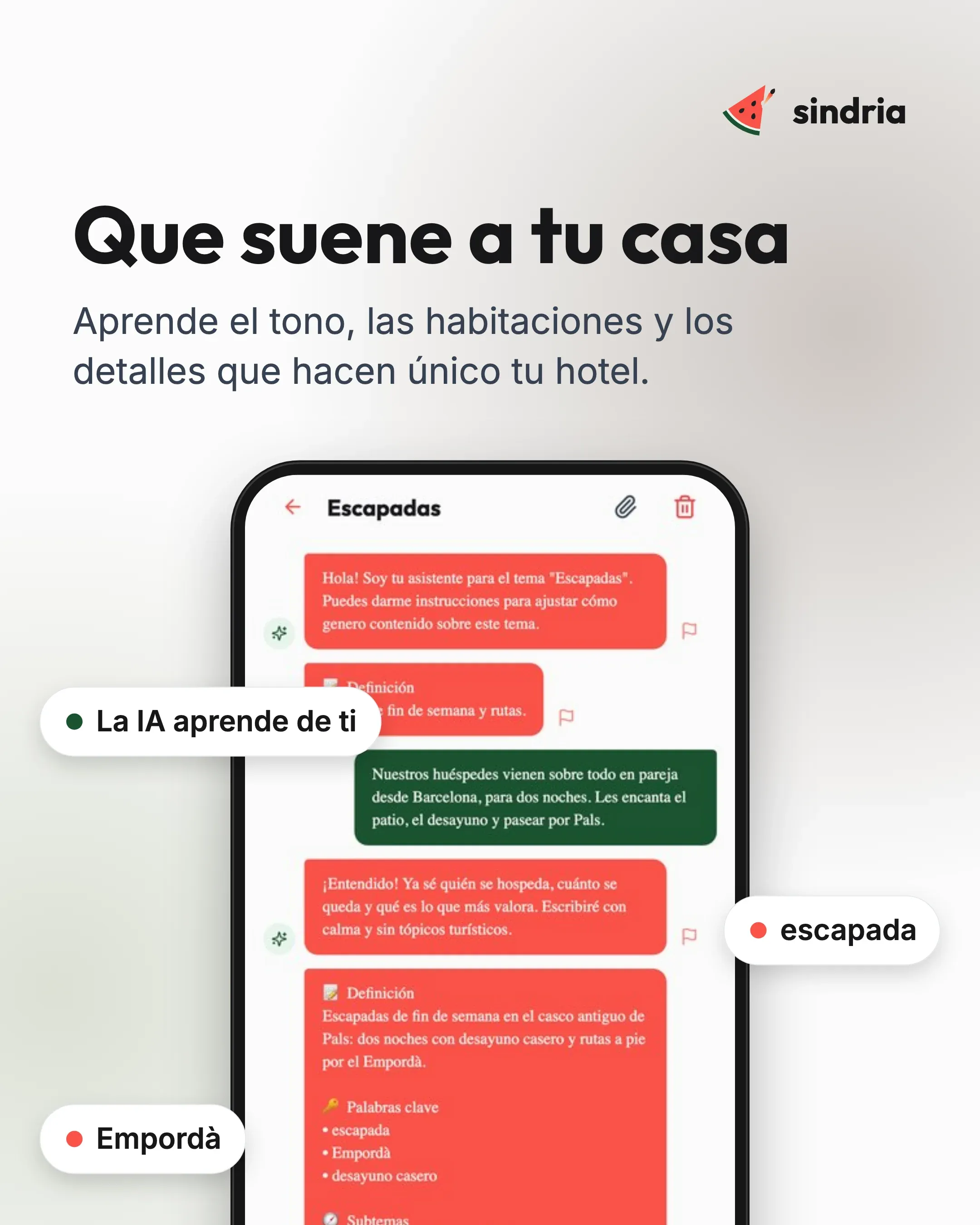 Hoteles pequeños con encanto: Tu propia voz