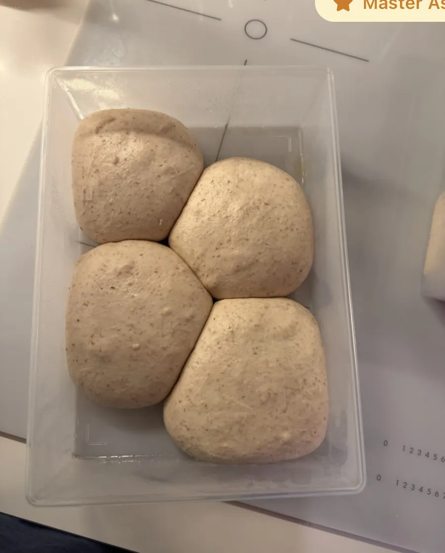 Before: Dough balls