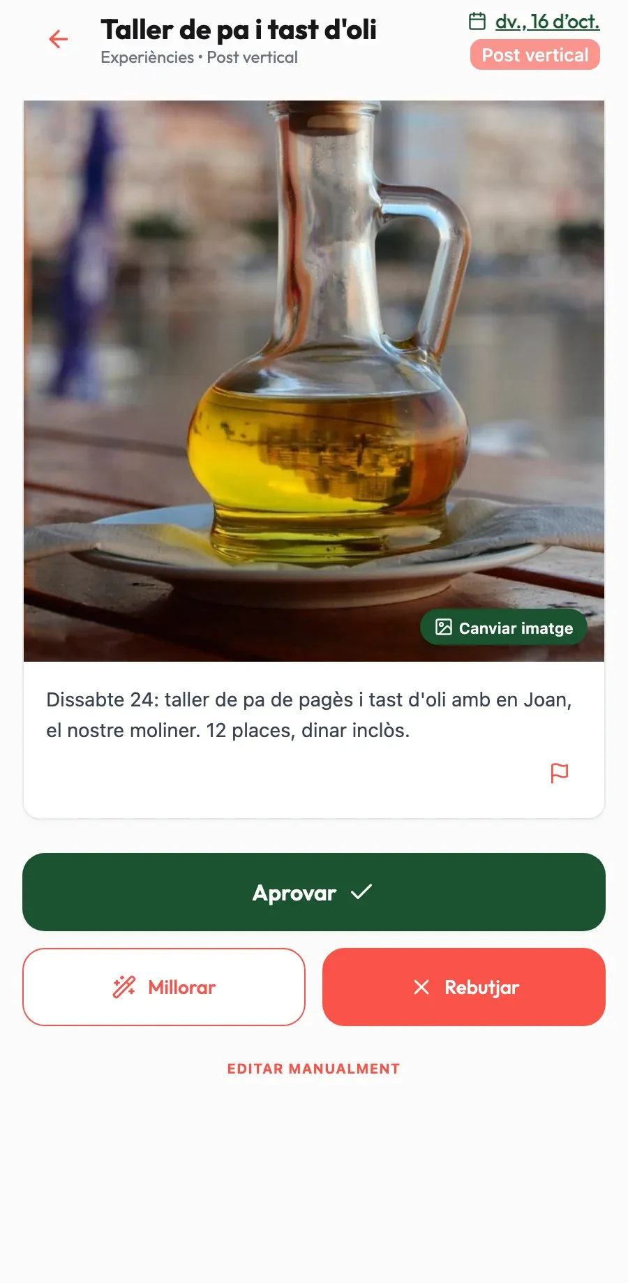 Textos amb la teva veu. Escriu com parles amb els teus hostes: càlid, proper i amb producte de la finca.