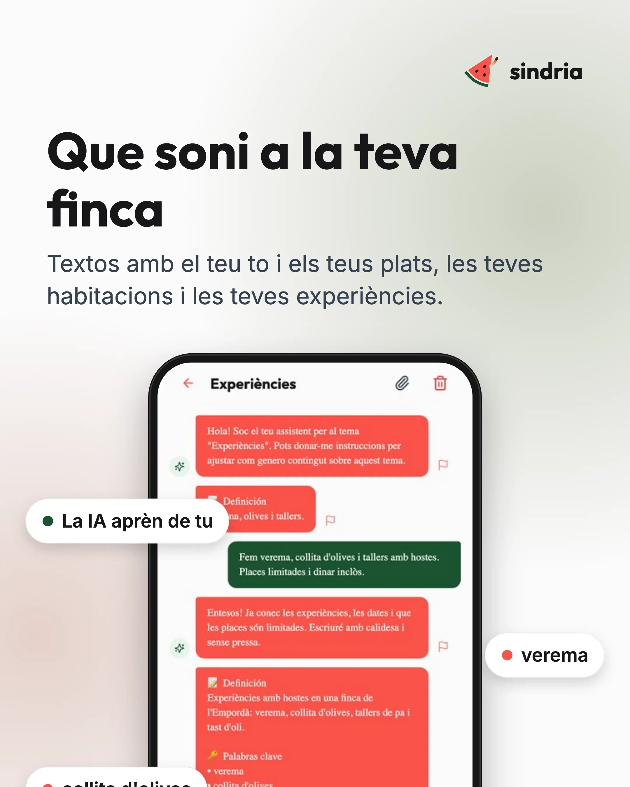 Agroturismes: La teva pròpia veu