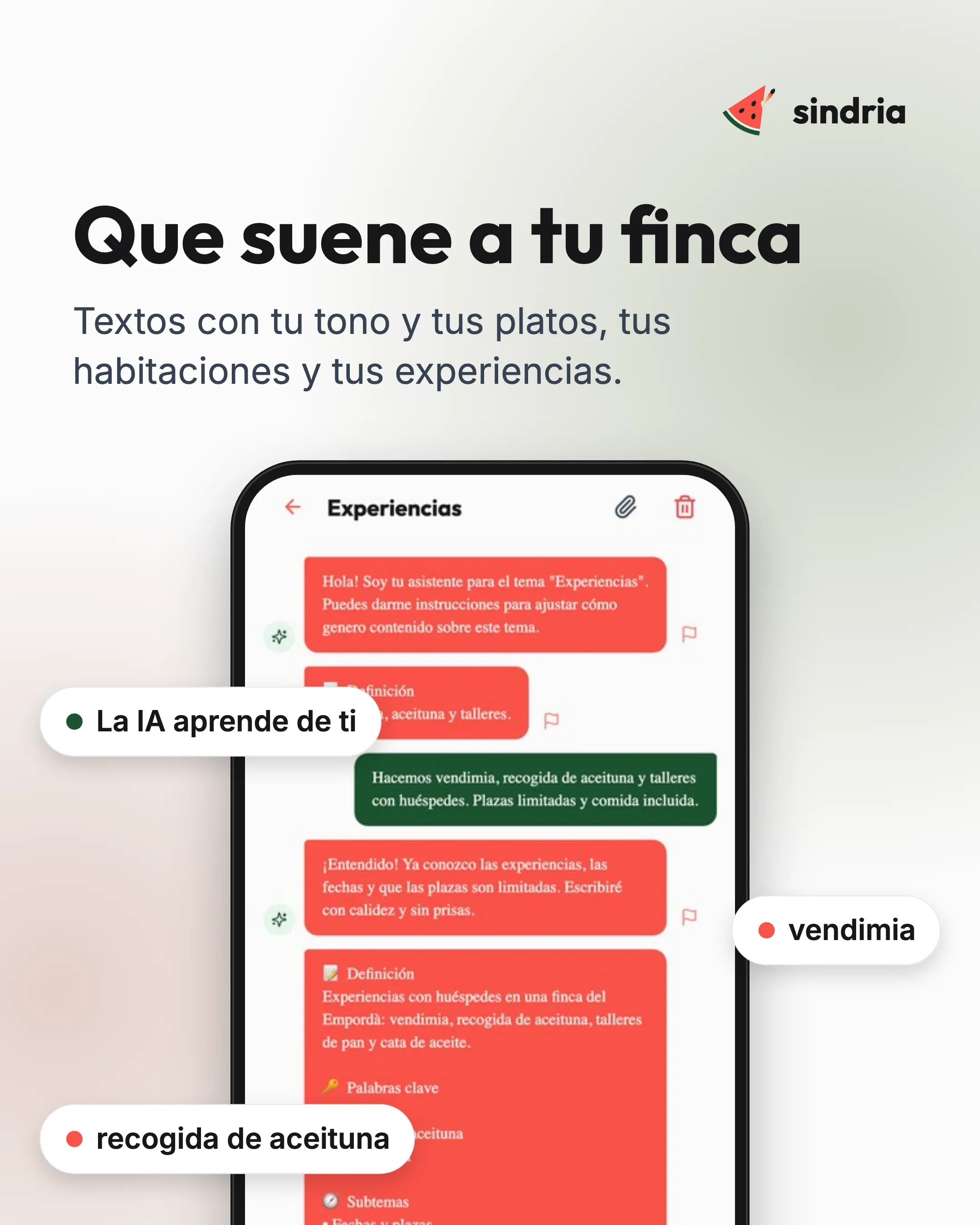 Agroturismos: Tu propia voz