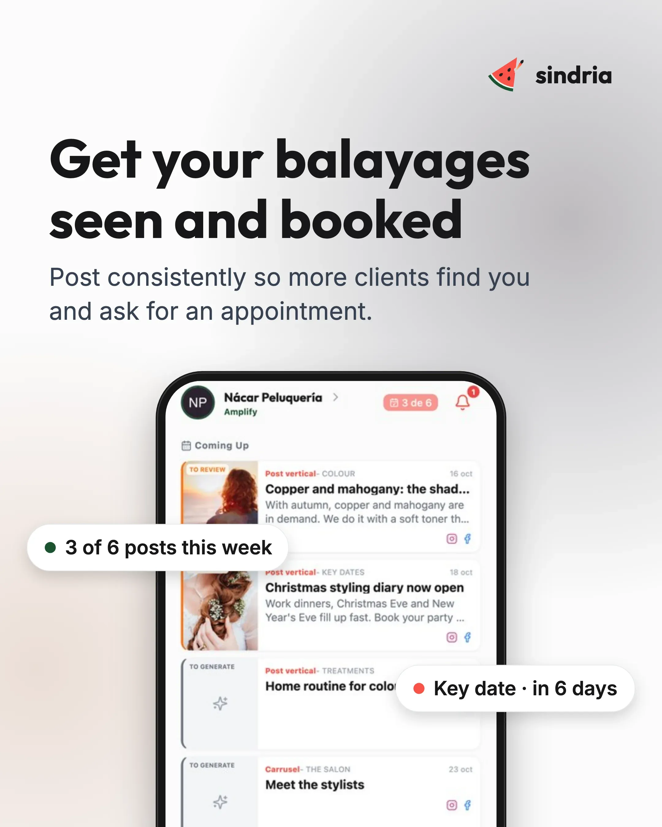 Hairdressers: Visible results