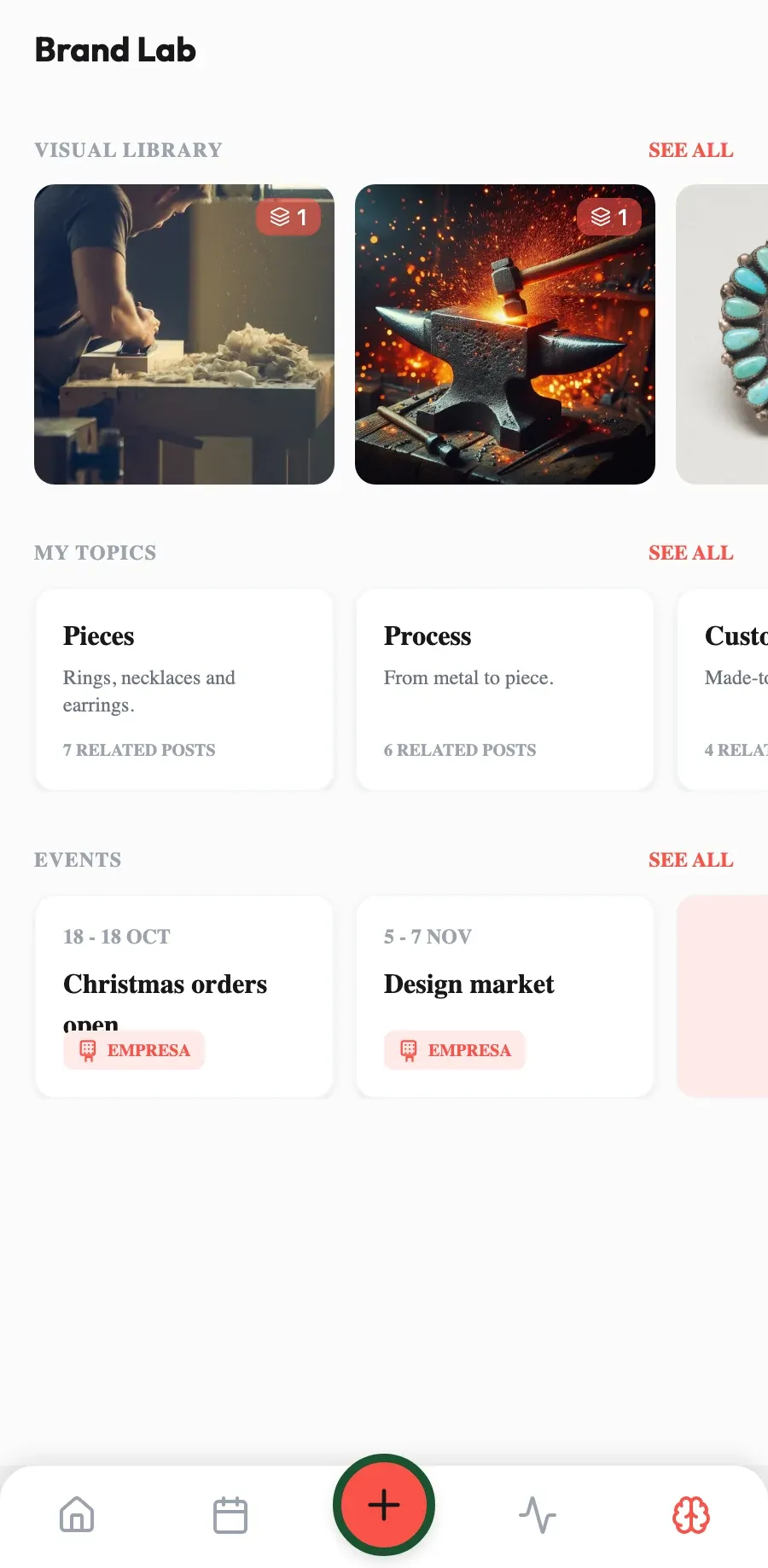 Sounds like your workshop. Define your brand once and every text keeps that crafted, friendly style.