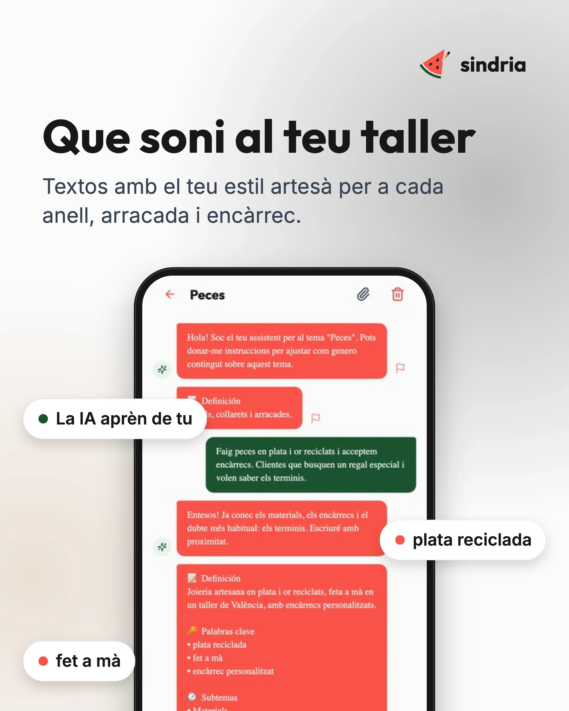 Joieria artesana: La teva pròpia veu