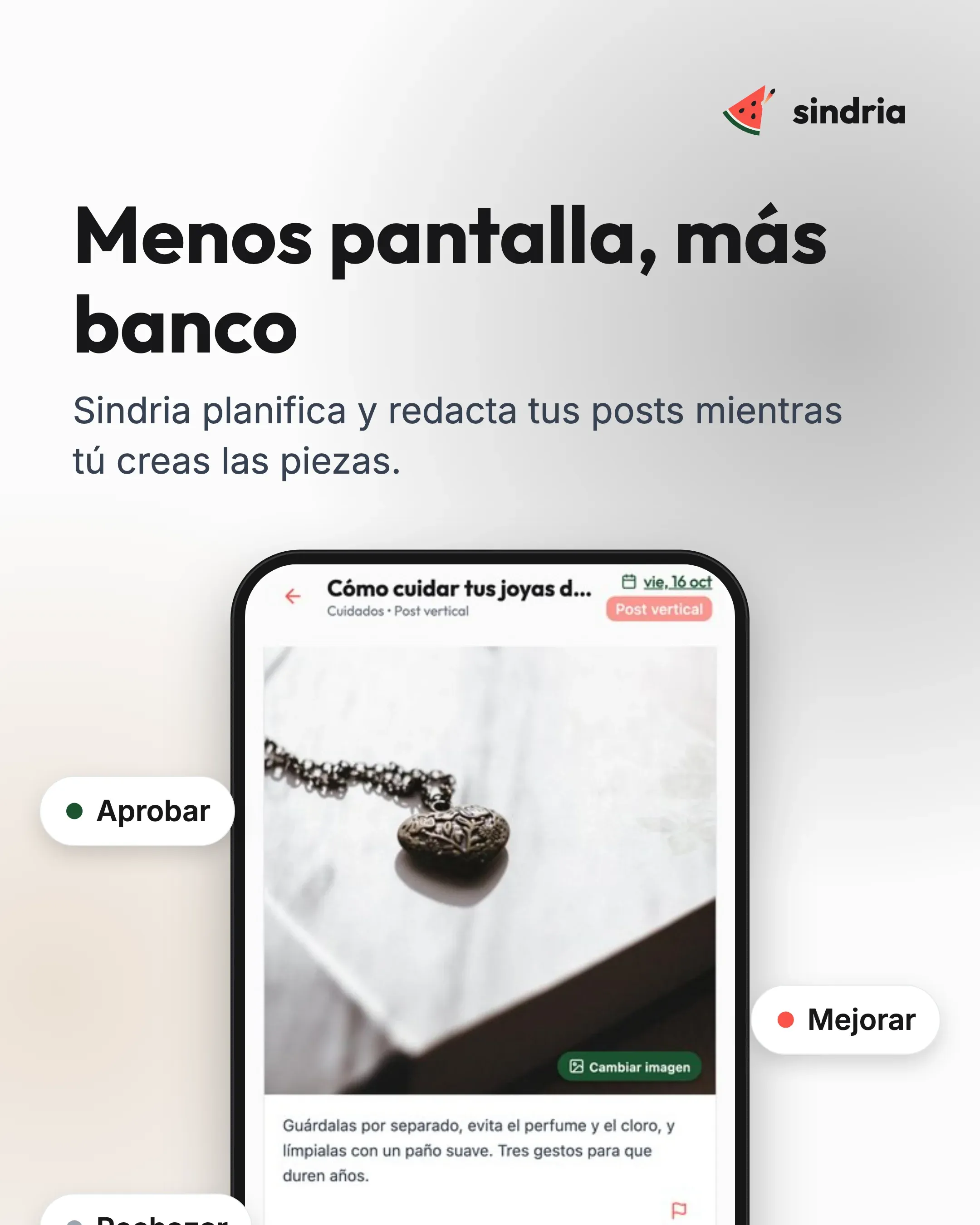 Joyería artesana: ¿Qué puede hacer Sindria por tu taller de joyería?