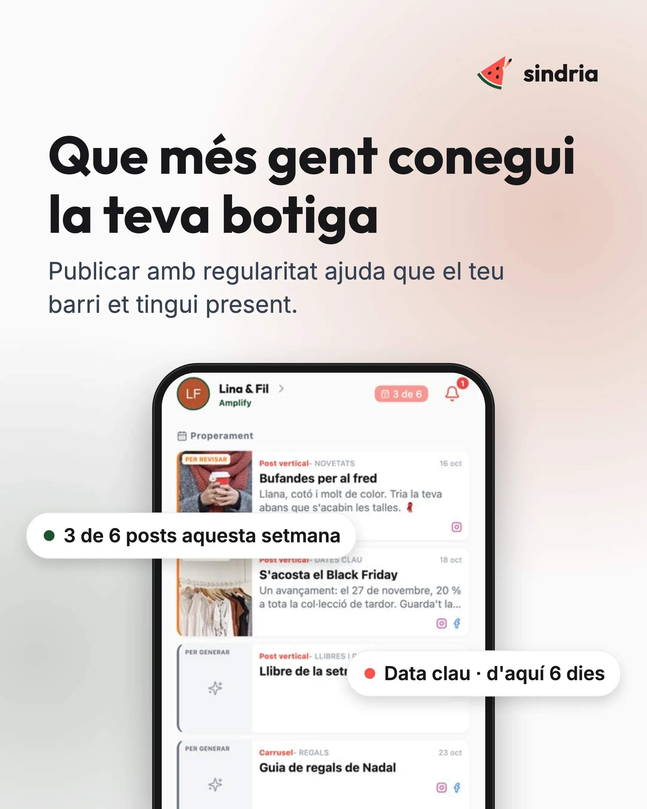 Botigues de barri: Resultats visibles