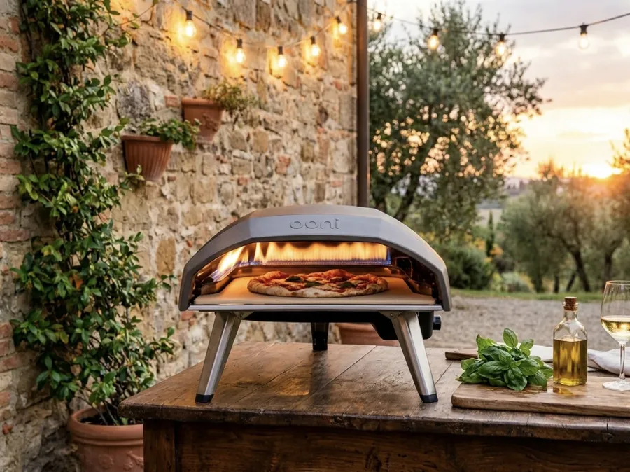 After: Pizza oven