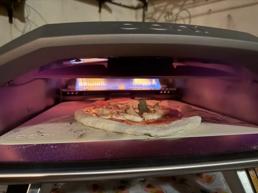 Before: Pizza oven