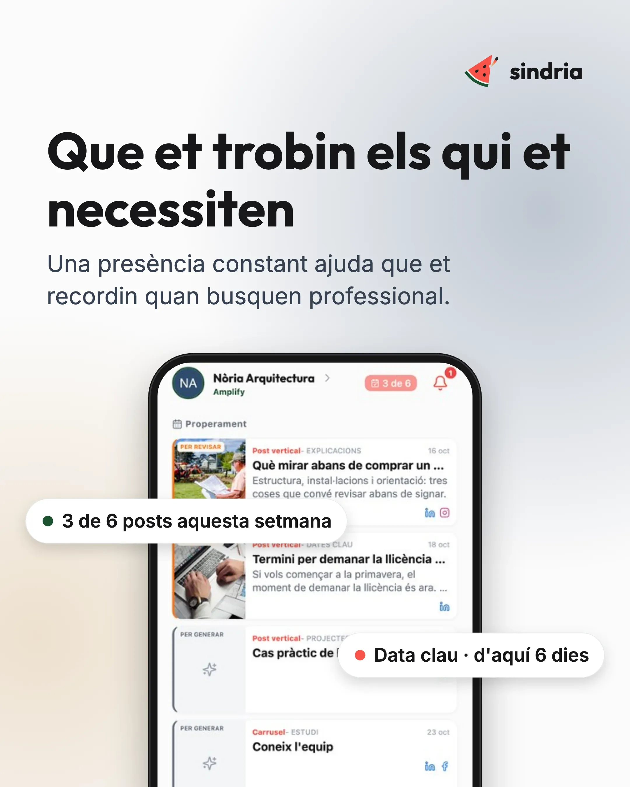 Professionals: Resultats visibles