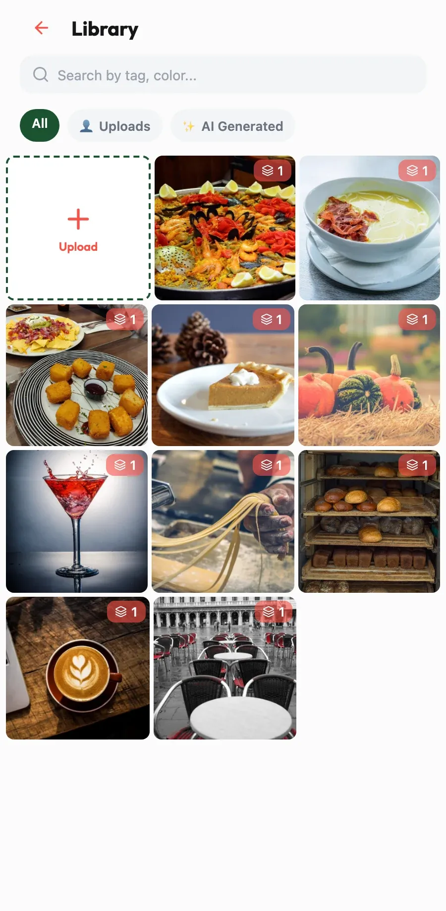Your dishes, ready. Your paella and tapas photos, enhanced and ready to publish.