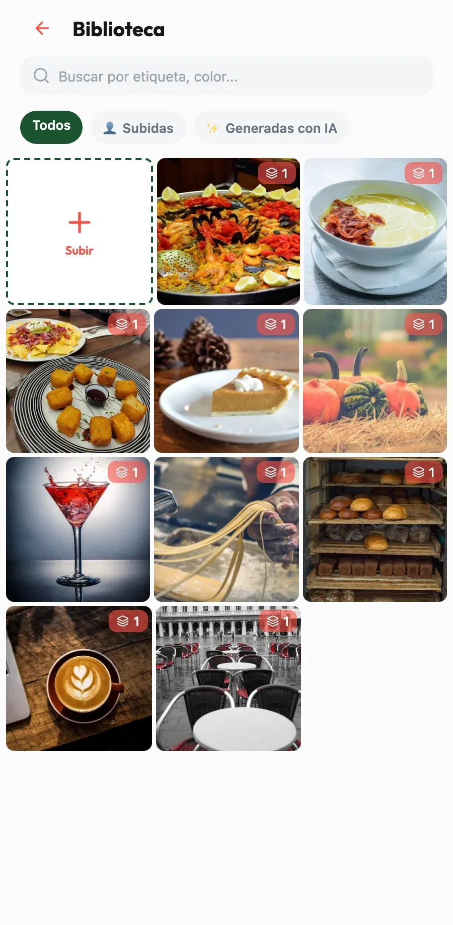 Tus platos, a punto. Tus fotos de paella y tapas, mejoradas y listas para publicar.