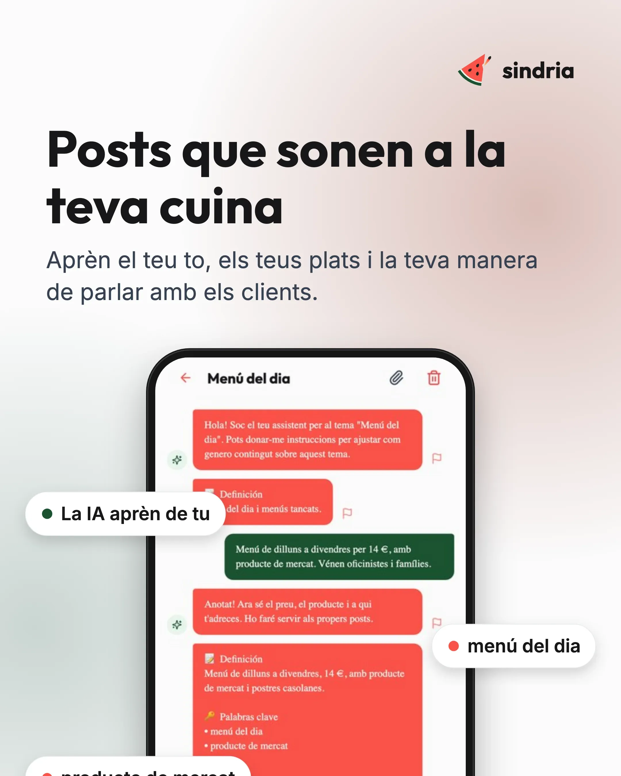 Restaurants: La teva pròpia veu