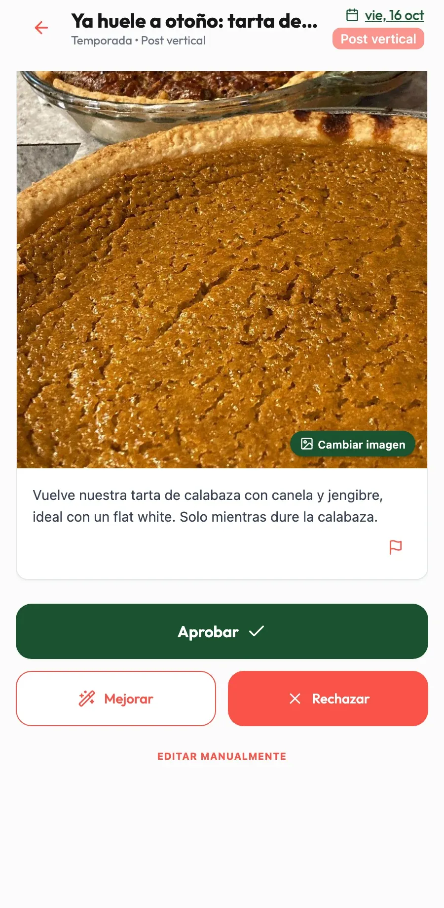 Textos con tu voz. Borradores que suenan a tu barra: cálidos, con el origen del café y sin tópicos.