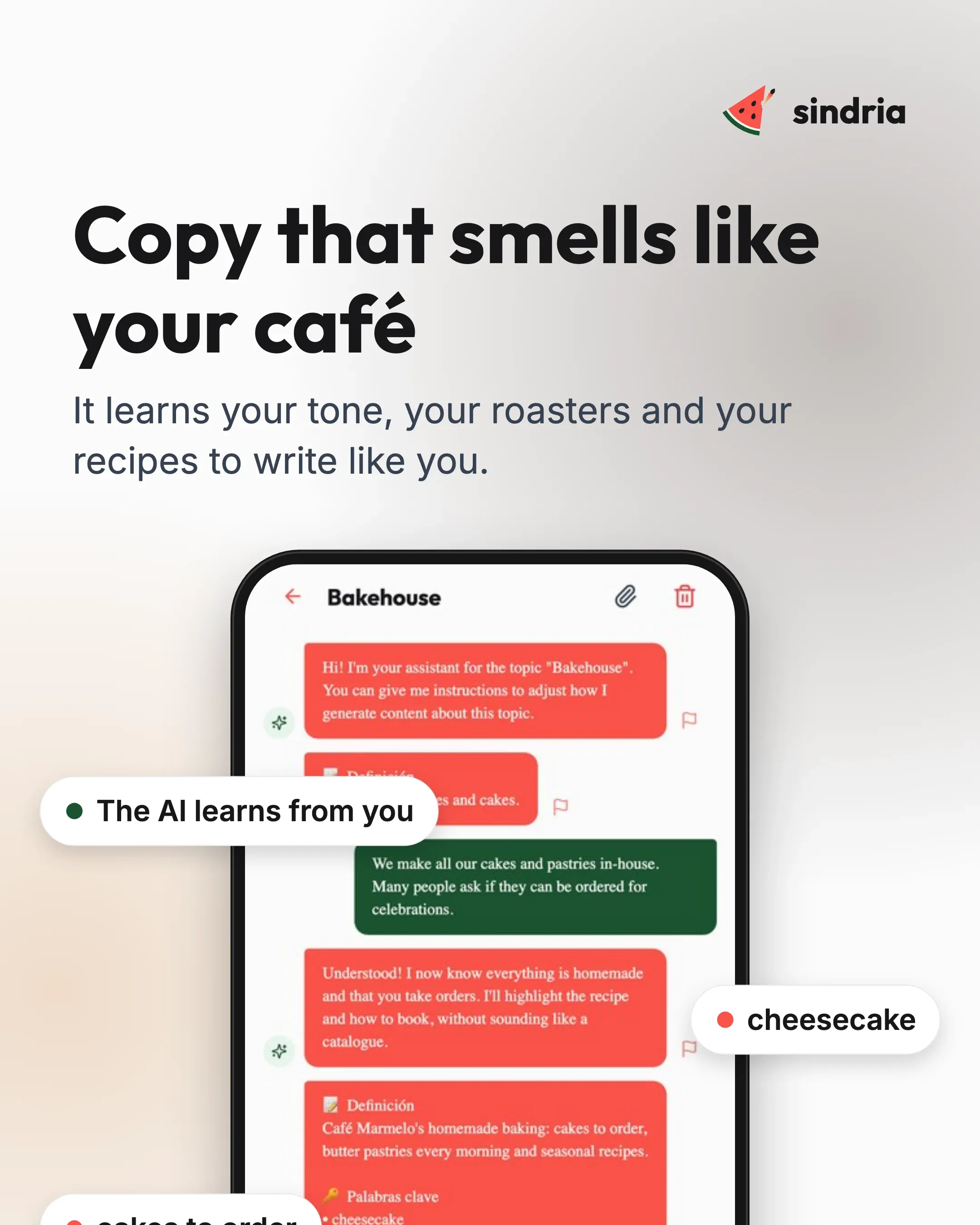 Specialty coffee shops: Your own voice