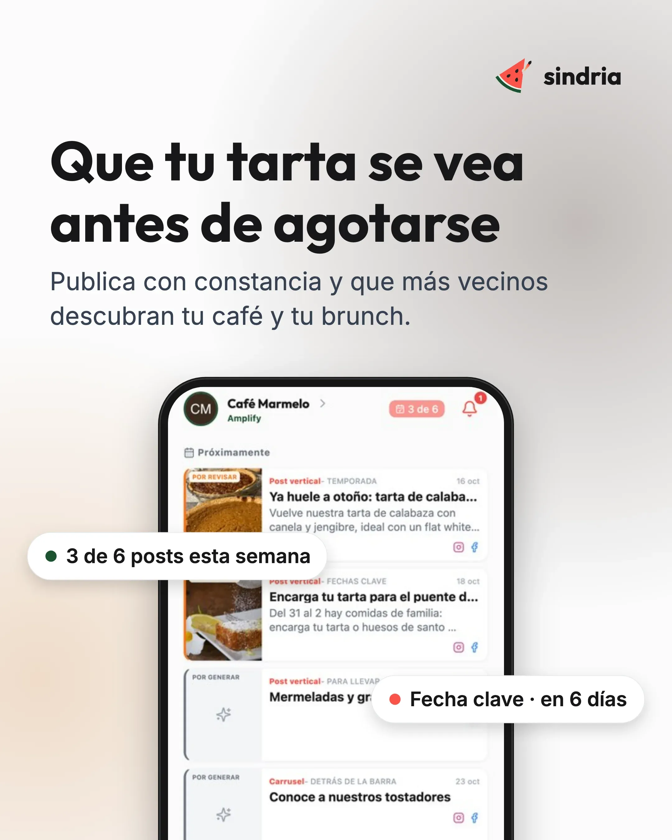 Cafeterías de especialidad: Resultados visibles